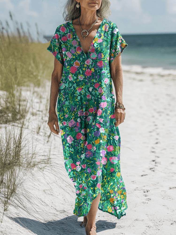 Elizamae | Artistic Floral Dress