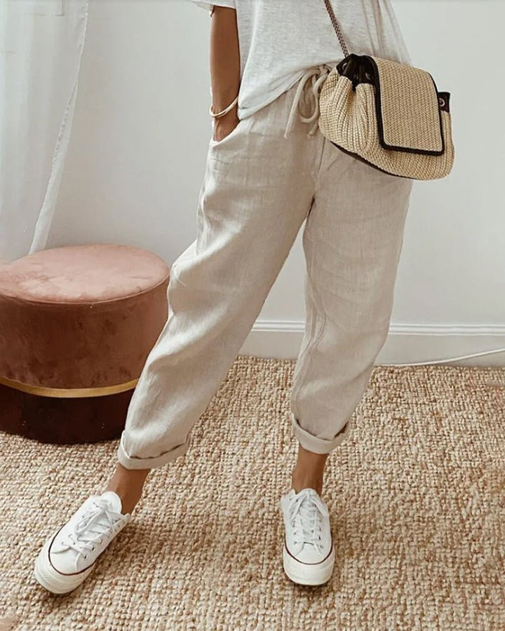 Adria | Casual Retro Trousers