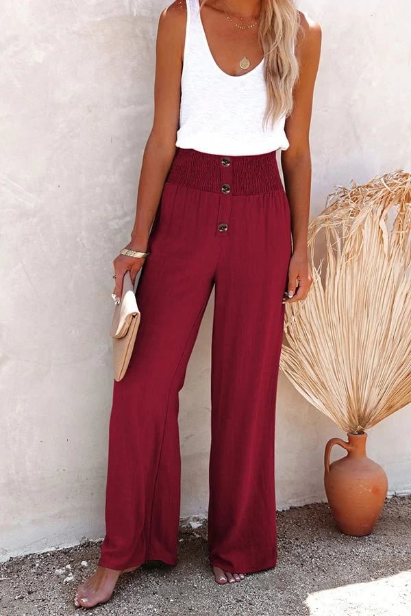 Ammora | Breezy High-Waist Pants