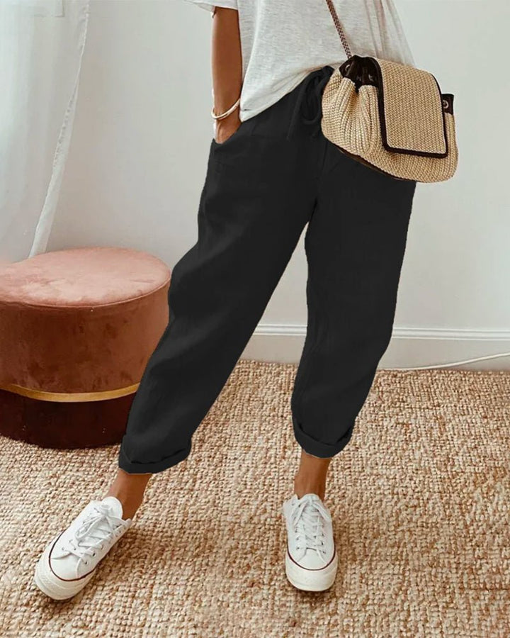 Adria | Casual Retro Trousers