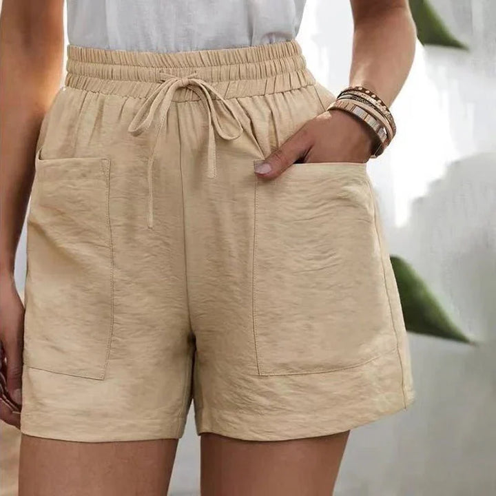 Alani | Effortless Linen Blend Shorts