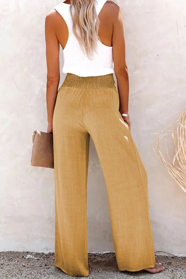 Ammora | Breezy High-Waist Pants