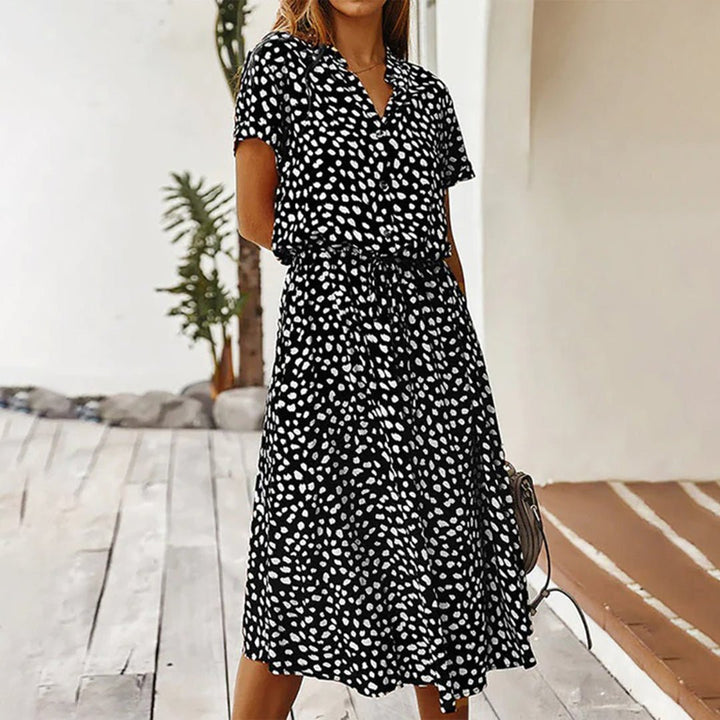 Sandrey | Graceful Floral Dress
