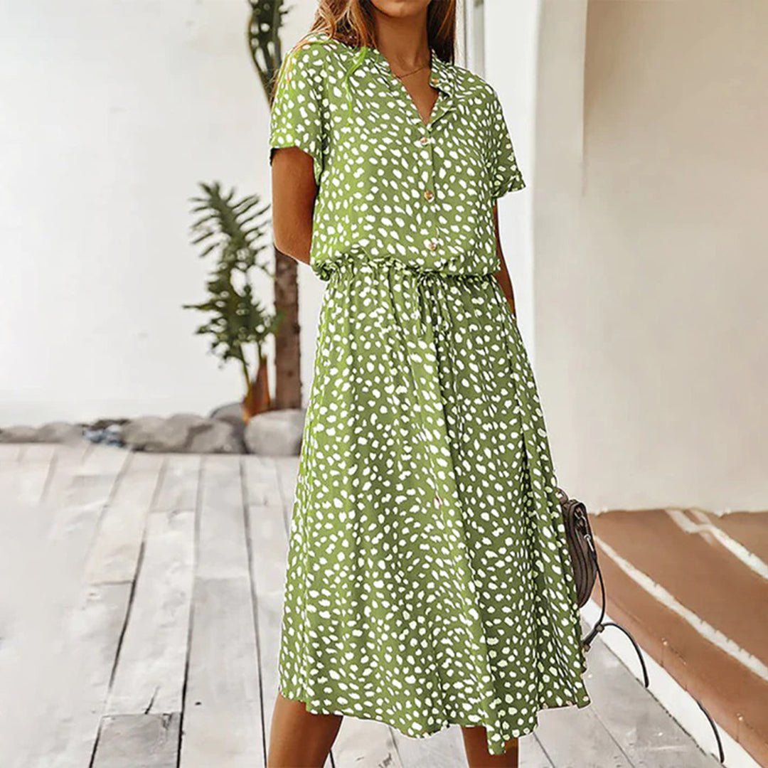 Sandrey | Graceful Floral Dress