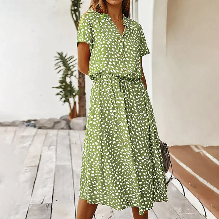 Sandrey | Graceful Floral Dress