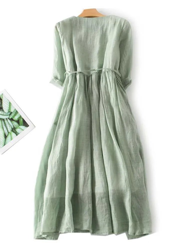 Zoe | Azure Dress