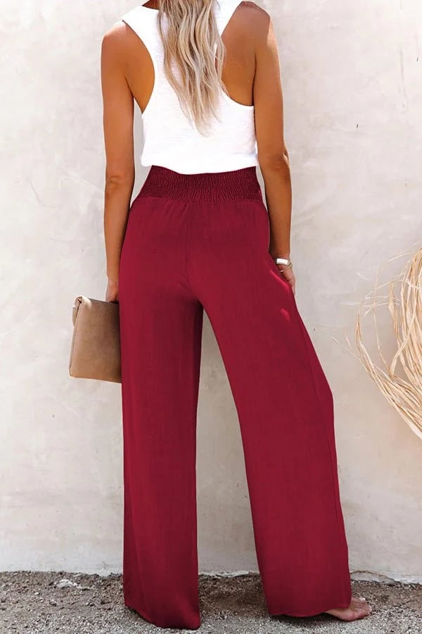 Ammora | Breezy High-Waist Pants